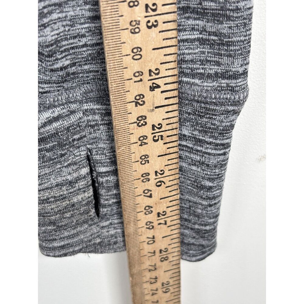 Ariat Lowell 1/4 Zip Baselayer XL Grey Space Dye AriatTek Pullover Mockneck Hike - Picture 11 of 11